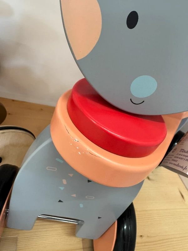 Porteur souris - Les Jolis trop beau - Moulin Roty - Modèle d'expo – Image 3