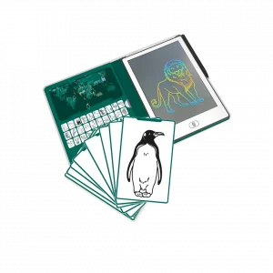 Kidydraw mini - Tablette de dessin - Animaux autour du monde- Kidywolf