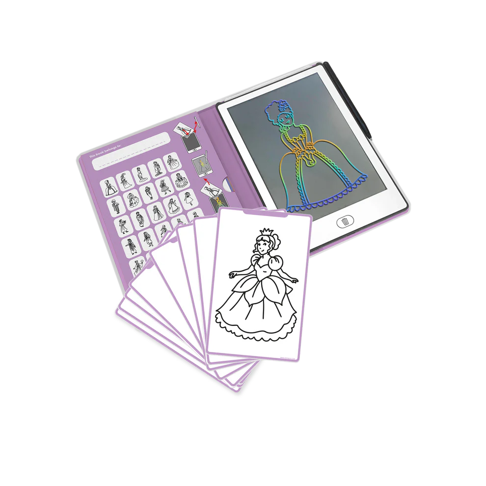 Kidydraw mini - Tablette de dessin - Princesse - Kidywolf
